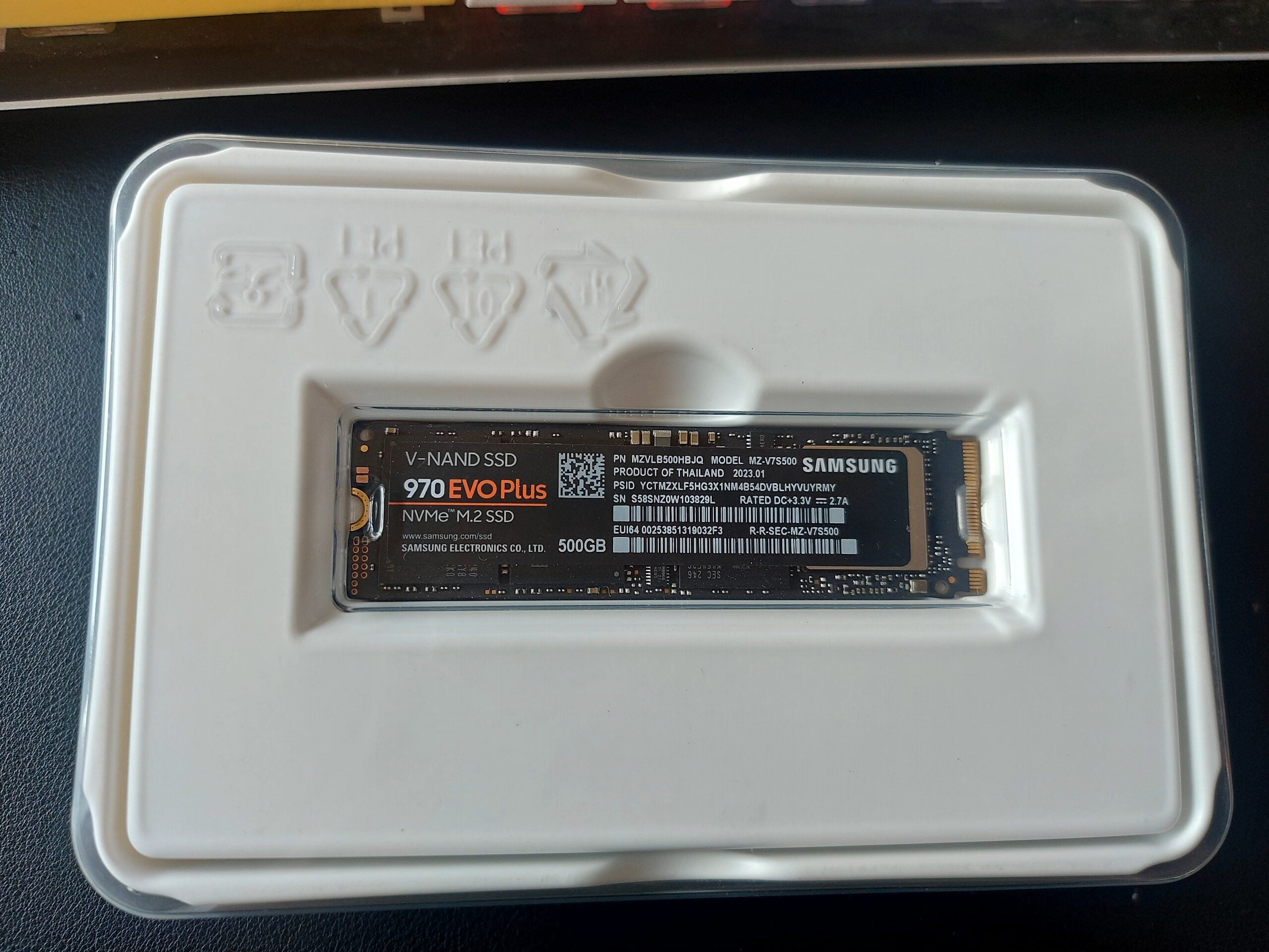 Ổ cứng SSD Samsung 970 EVO Plus NVME 500gb