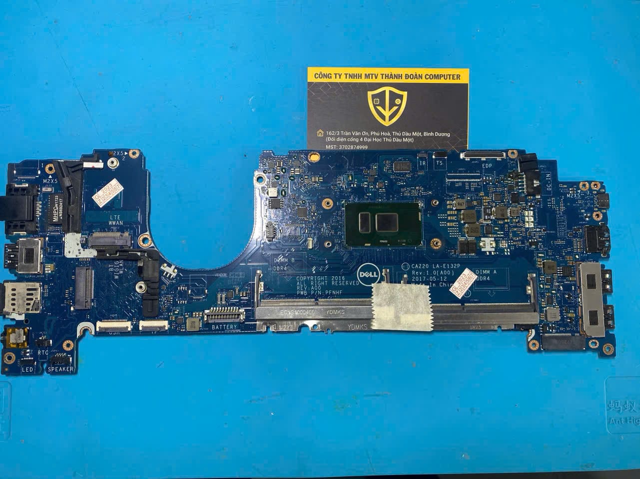 Mainboard Dell Latitude 7480 i5 Gen7 LA-E132P